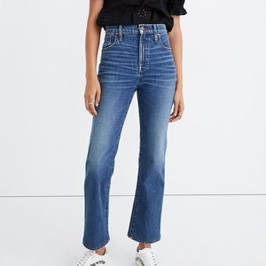 Madewell slim Demi boot jeans in sundale wash 29T